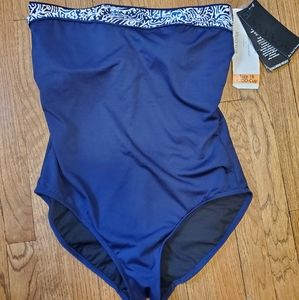 Strapless Bathing Suit Size 18 42DD cup Roxanne